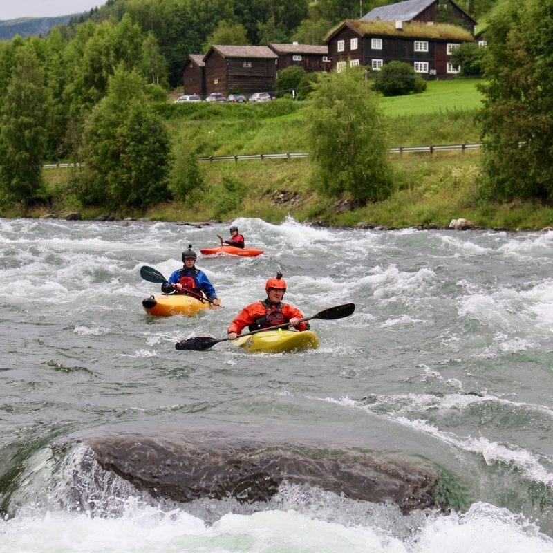 Kayaking Sjoa Normal Section